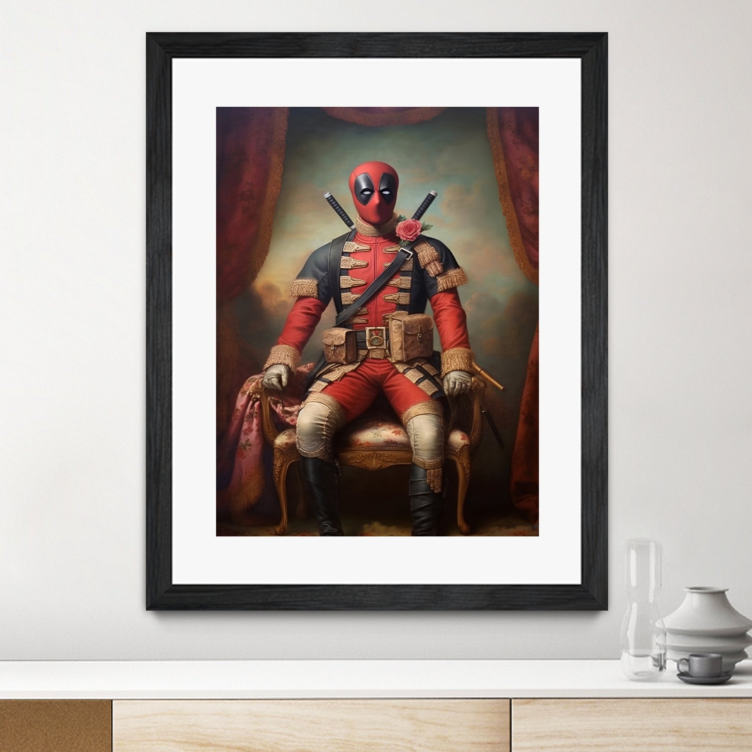 Deadpool Renaissiance by Edson Ramos on GIANT ART