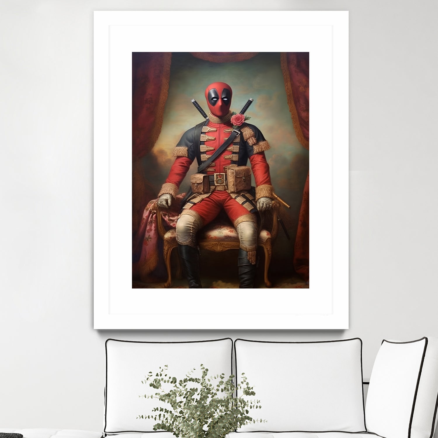 Deadpool Renaissiance by Edson Ramos on GIANT ART