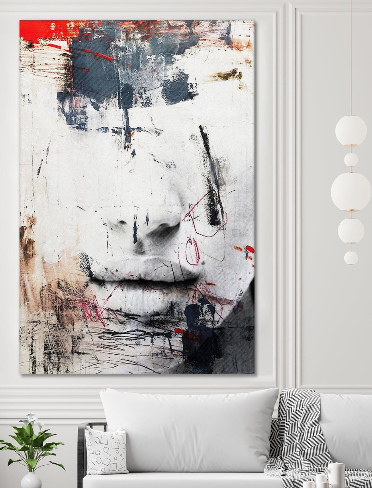 Abstract beauty by Menelaos Trompoukis on GIANT ART - white digital painting