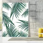 Green Palm Leaves Dream #2 #tropical #decor #art by Anita & Bella Jantz on GIANT ART - green photo illustration