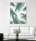 Green Palm Leaves Dream #2 #tropical #decor #art by Anita & Bella Jantz on GIANT ART - green photo illustration