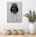 Darth Vader Melting by Urbano Rodriguez on GIANT ART - black 3d art