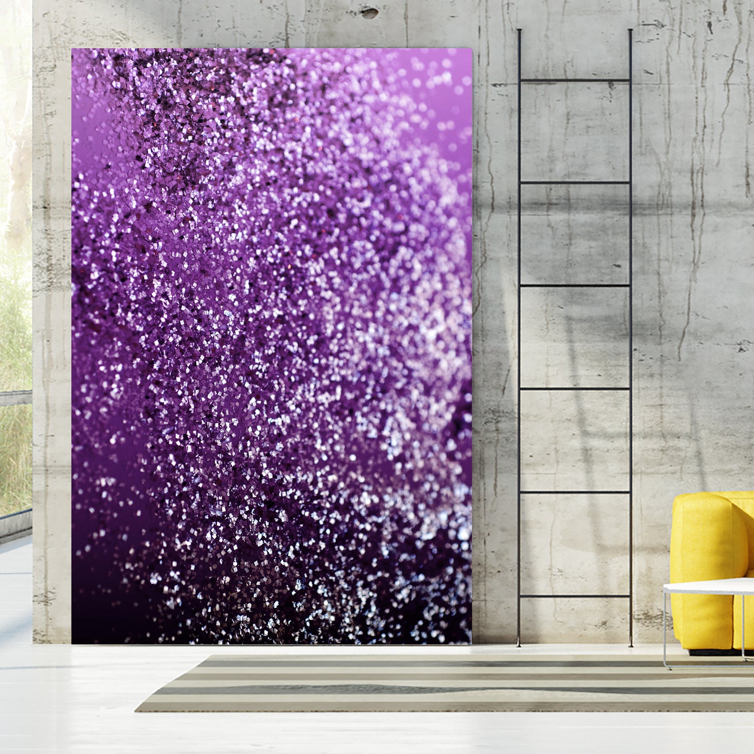 Purple Glitter #1 #decor #art by Anita & Bella Jantz on GIANT ART - fuchsia photo manipulation