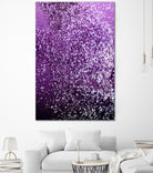 Purple Glitter #1 #decor #art by Anita & Bella Jantz on GIANT ART - fuchsia photo manipulation