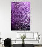 Purple Glitter #1 #decor #art by Anita & Bella Jantz on GIANT ART - fuchsia photo manipulation