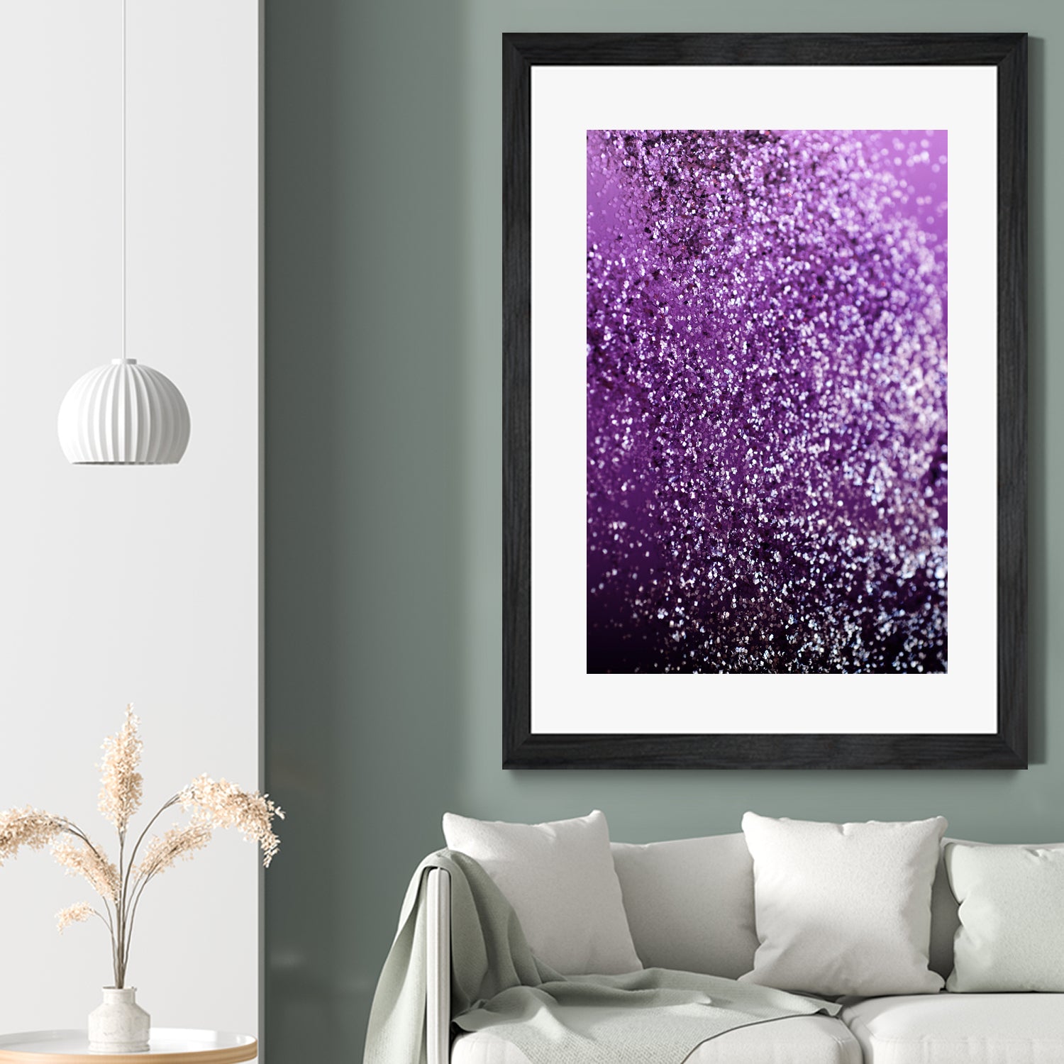 Purple Glitter #1 #decor #art by Anita & Bella Jantz on GIANT ART - fuchsia photo manipulation