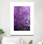 Purple Glitter #1 #decor #art by Anita & Bella Jantz on GIANT ART - fuchsia photo manipulation