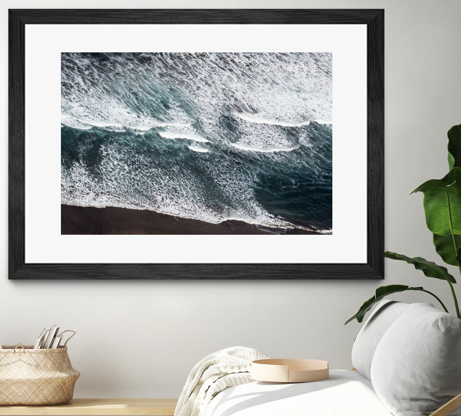 Atlantic Ocean Aerial 1 by Anitas Bellas Art on GIANT ART - coastal