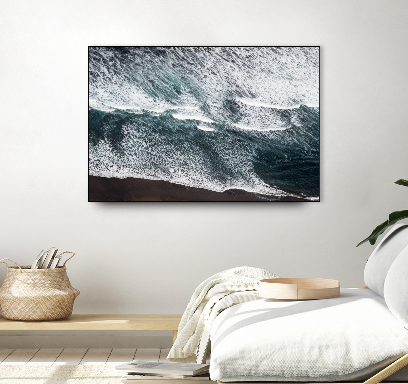 Atlantic Ocean Aerial 1 by Anitas Bellas Art on GIANT ART - coastal