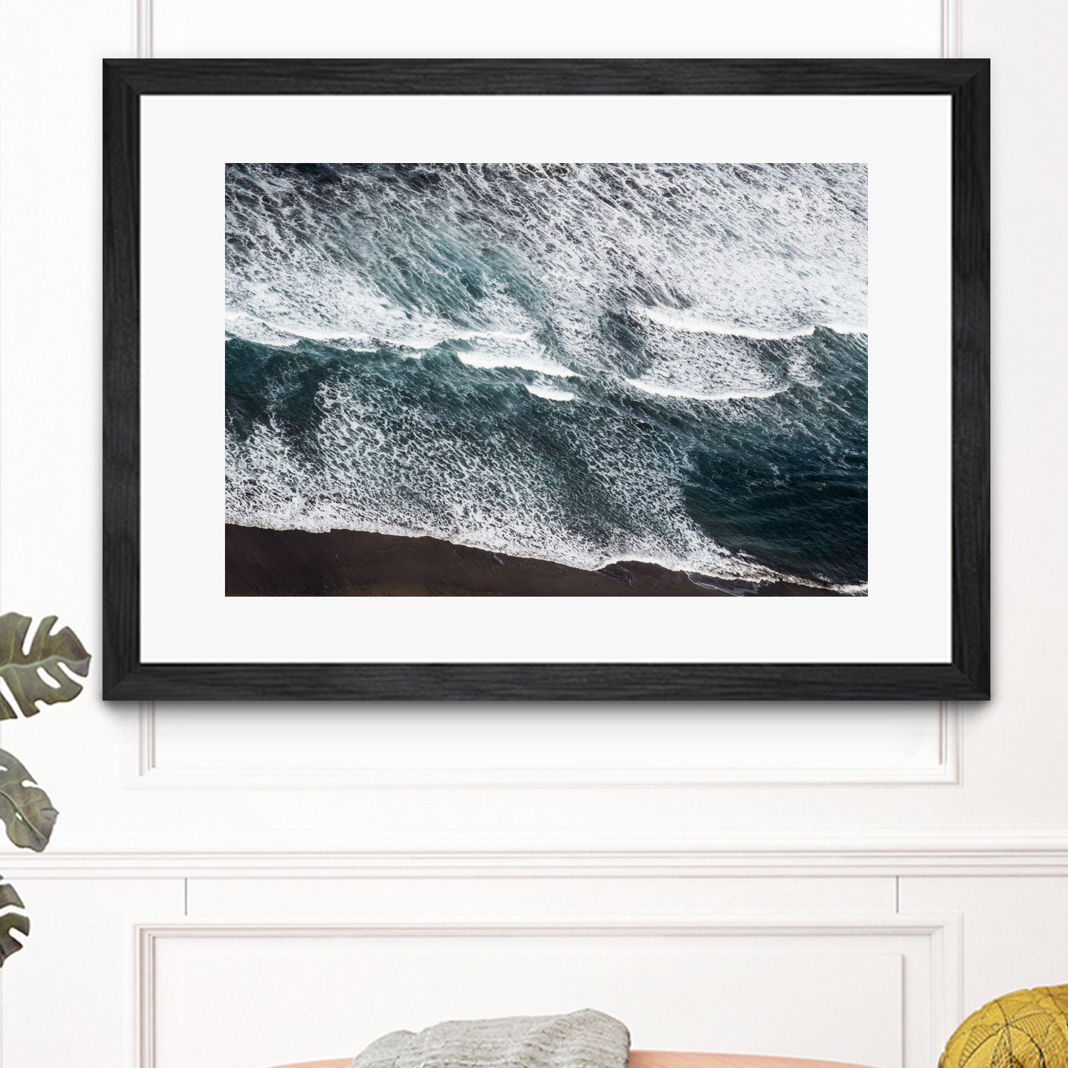 Atlantic Ocean Aerial 1 by Anitas Bellas Art on GIANT ART - coastal