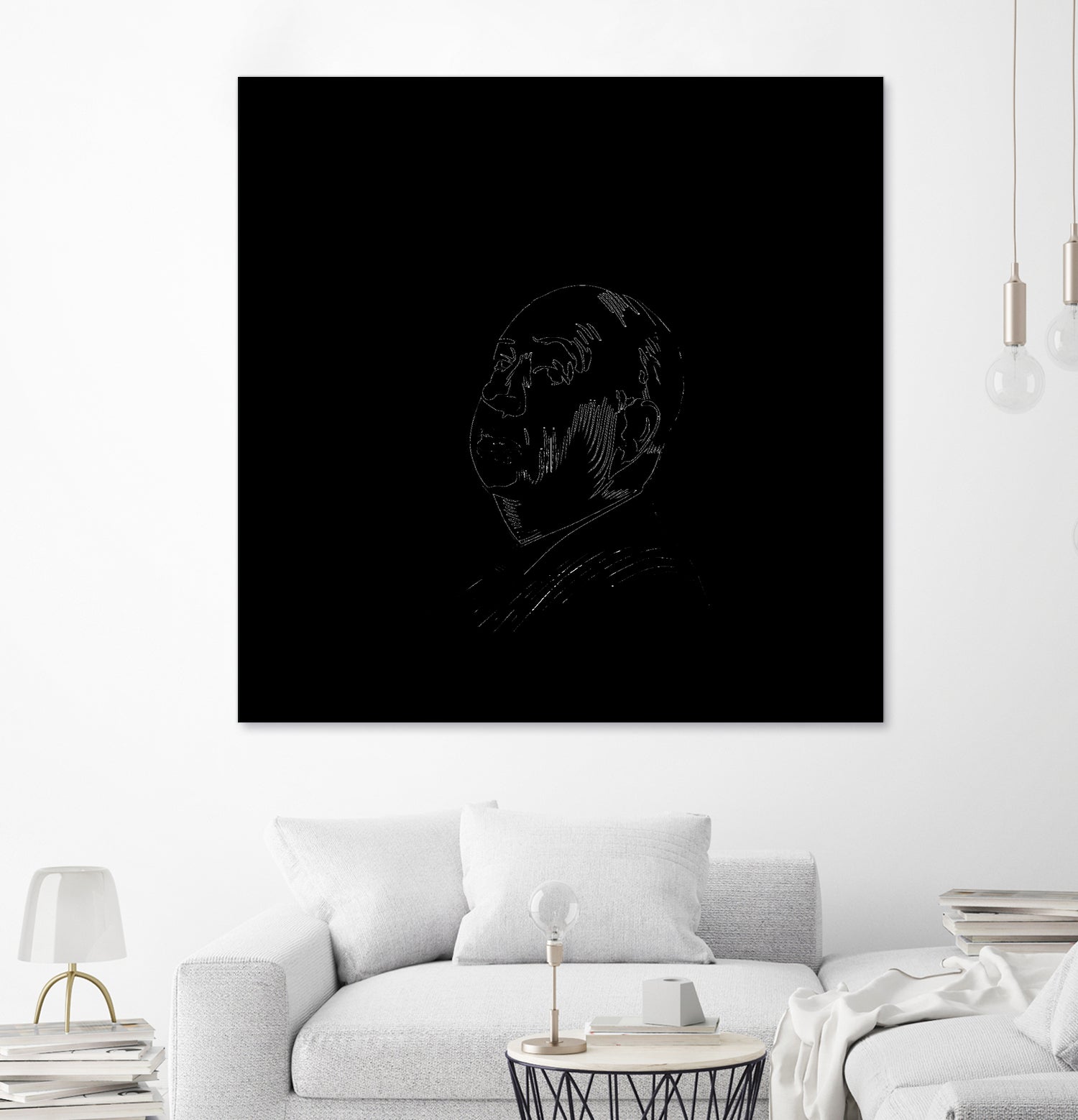 Alfred Hitchcock's Psyco by Barbara Vigano on GIANT ART - black digital drawing