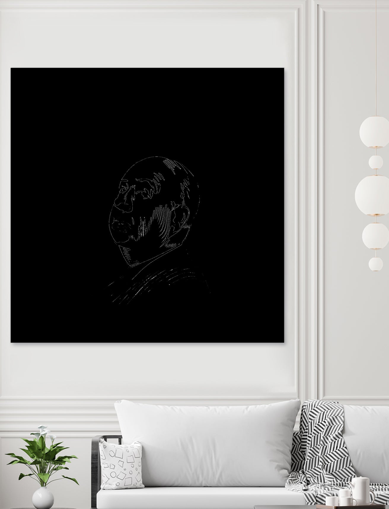 Alfred Hitchcock's Psyco by Barbara Vigano on GIANT ART - black digital drawing