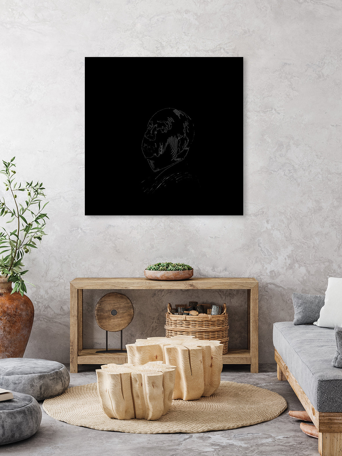 Alfred Hitchcock's Psyco by Barbara Vigano on GIANT ART - black digital drawing