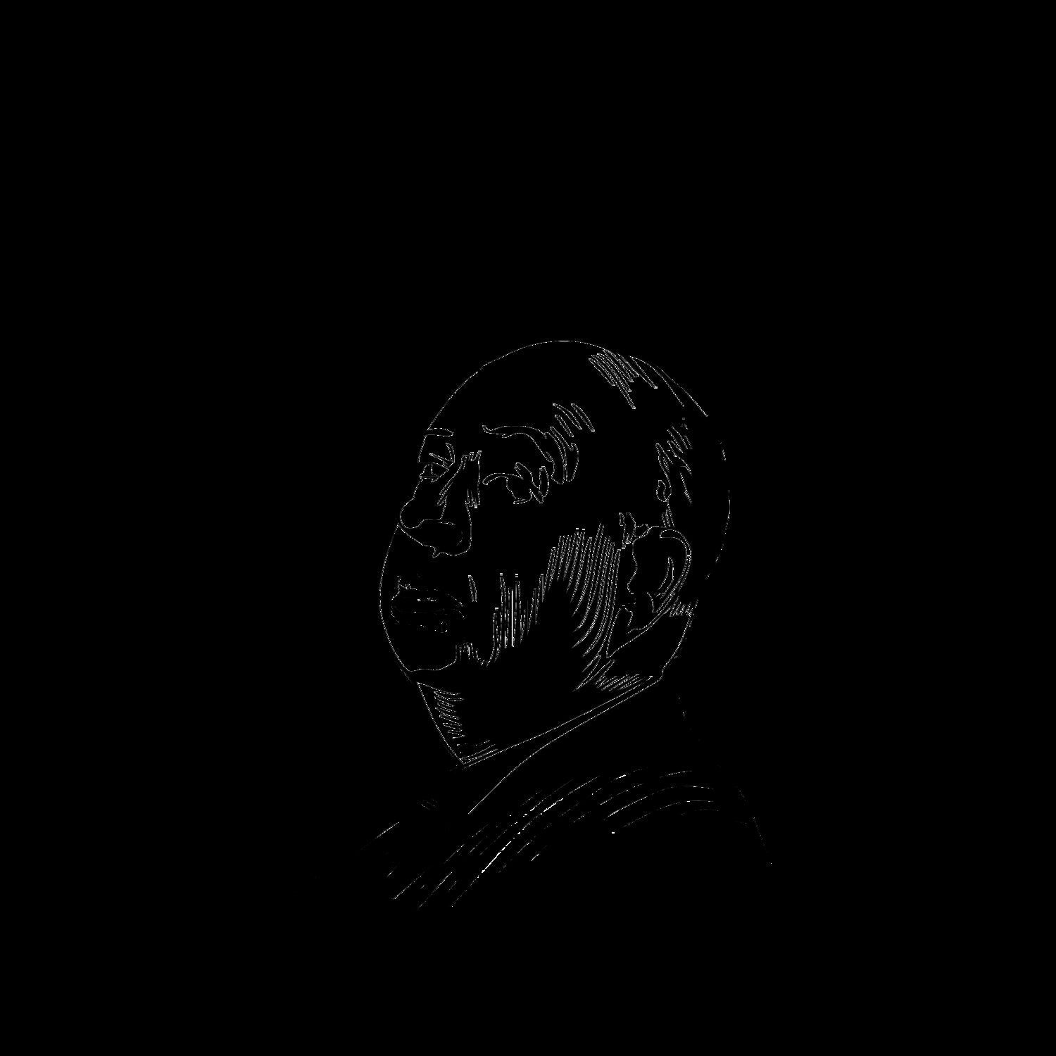 Alfred Hitchcock's Psyco by Barbara Vigano on GIANT ART - black digital drawing