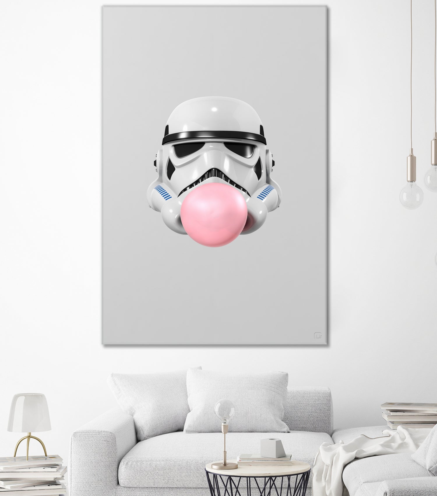 Stormtrooper Bubblegum by Urbano Rodriguez on GIANT ART - white 3d art