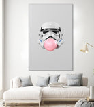 Stormtrooper Bubblegum by Urbano Rodriguez on GIANT ART - white 3d art