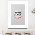 Stormtrooper Bubblegum by Urbano Rodriguez on GIANT ART - white 3d art