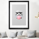 Stormtrooper Bubblegum by Urbano Rodriguez on GIANT ART - white 3d art