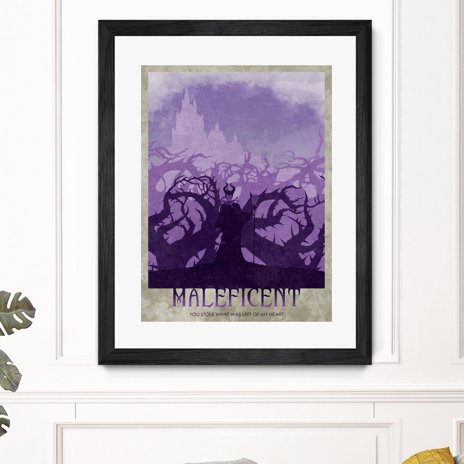 Maleficent by Ryan Ripley on GIANT ART - fuchsia digital drawing