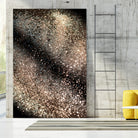 Sparkling GOLD BLACK Lady Glitter #3 #decor #art by Anita & Bella Jantz on GIANT ART - brown photo manipulation