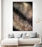 Sparkling GOLD BLACK Lady Glitter #3 #decor #art by Anita & Bella Jantz on GIANT ART - brown photo manipulation