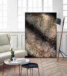 Sparkling GOLD BLACK Lady Glitter #3 #decor #art by Anita & Bella Jantz on GIANT ART - brown photo manipulation