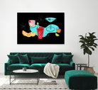 Cabo Cocktails by AMY MAXWELL on GIANT ART - red digital drawing