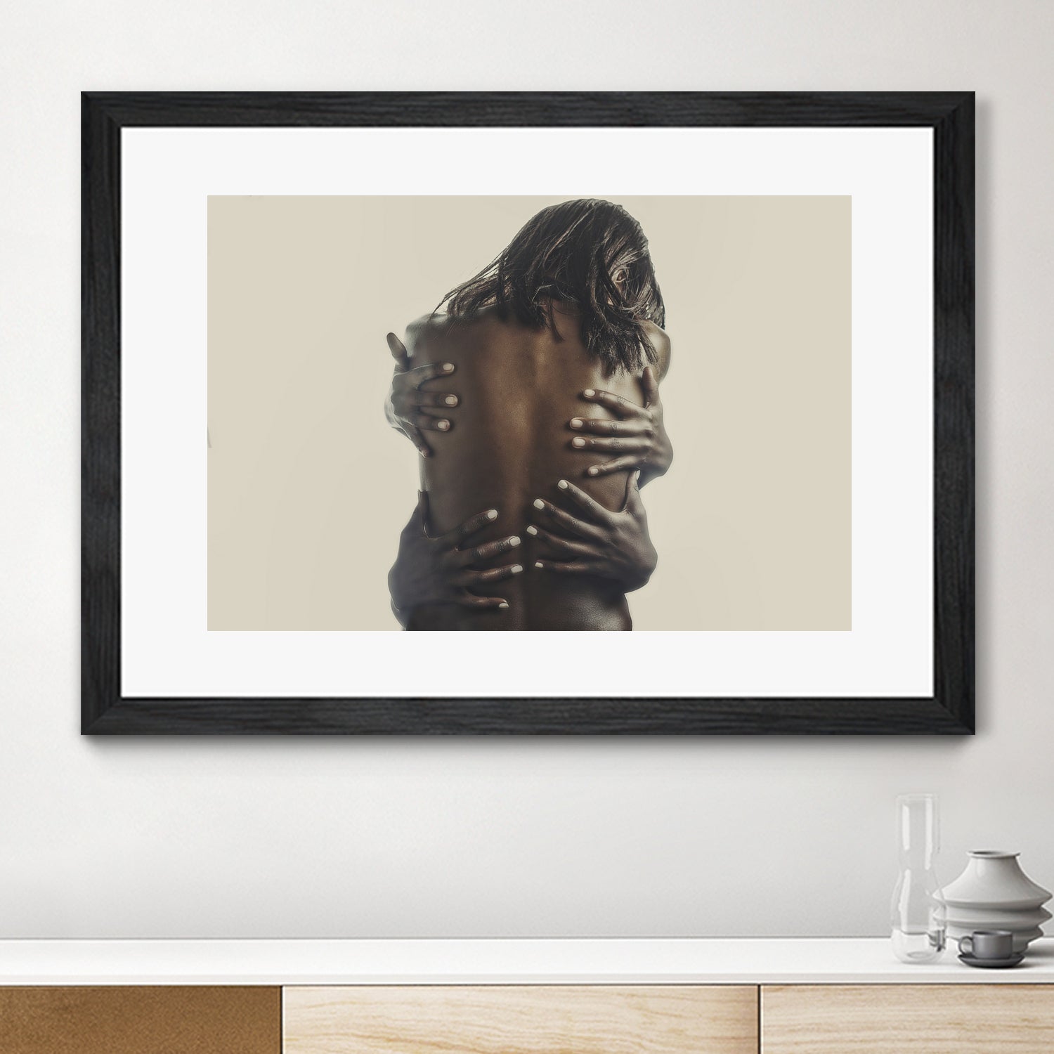 WARM EMBRACE by Izzy MB on GIANT ART - white photo manipulation