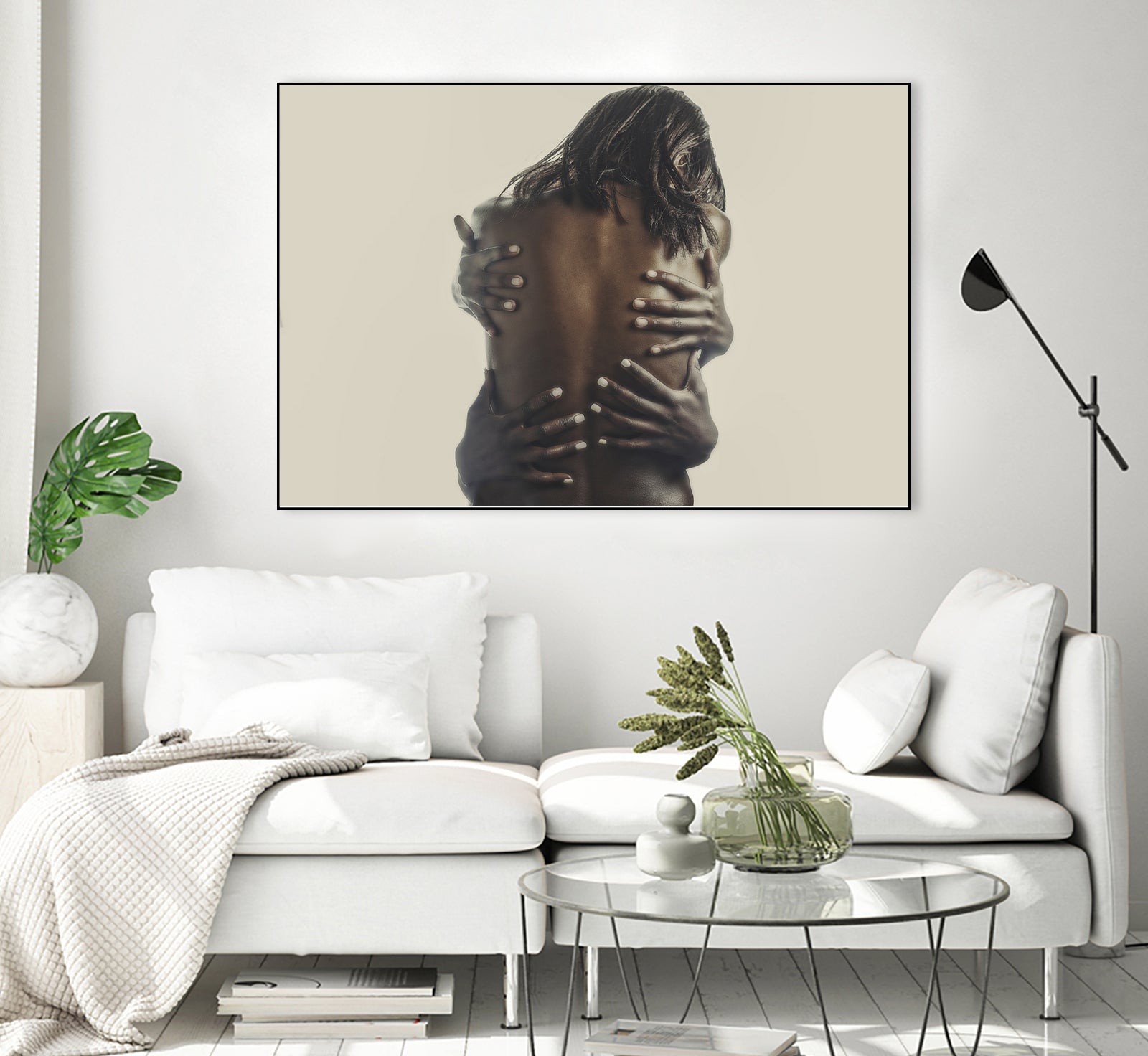 WARM EMBRACE by Izzy MB on GIANT ART - white photo manipulation