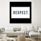 RESPECT – Light Box by Art Frankenberg on GIANT ART - white typography