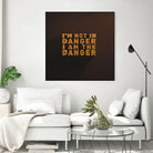 I'm not in danger. I am the danger. by Fábio Vita on GIANT ART - black 3d art