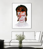 David Bowie Tribute Final by Antoine Dutilh on GIANT ART - white digital painting