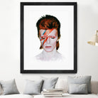 David Bowie Tribute Final by Antoine Dutilh on GIANT ART - white digital painting