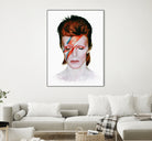 David Bowie Tribute Final by Antoine Dutilh on GIANT ART - white digital painting