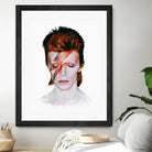 David Bowie Tribute Final by Antoine Dutilh on GIANT ART - white digital painting