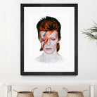 David Bowie Tribute Final by Antoine Dutilh on GIANT ART - white digital painting