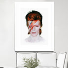 David Bowie Tribute Final by Antoine Dutilh on GIANT ART - white digital painting