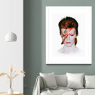 David Bowie Tribute Final by Antoine Dutilh on GIANT ART - white digital painting