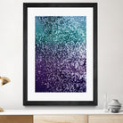 Aqua Purple Ombre Glitter #1 #decor #art by Anita & Bella Jantz on GIANT ART - blue photo manipulation