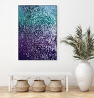 Aqua Purple Ombre Glitter #1 #decor #art by Anita & Bella Jantz on GIANT ART - blue photo manipulation