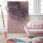 Sparkling Mauve Lady Glitter #3 #shiny #decor #art by Anita & Bella Jantz on GIANT ART - fuchsia photo manipulation