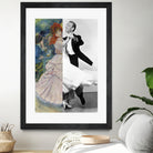 Renoir's Dance at Bougival & Fred Astaire by Luigi Tarini on GIANT ART - gray photo manipulation