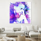 Dave Gahan by DARIA GRACHEVA on GIANT ART - fuchsia digital painting