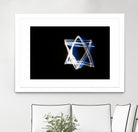 Shield of David by Maor Winetrob on GIANT ART - blue processing/programming