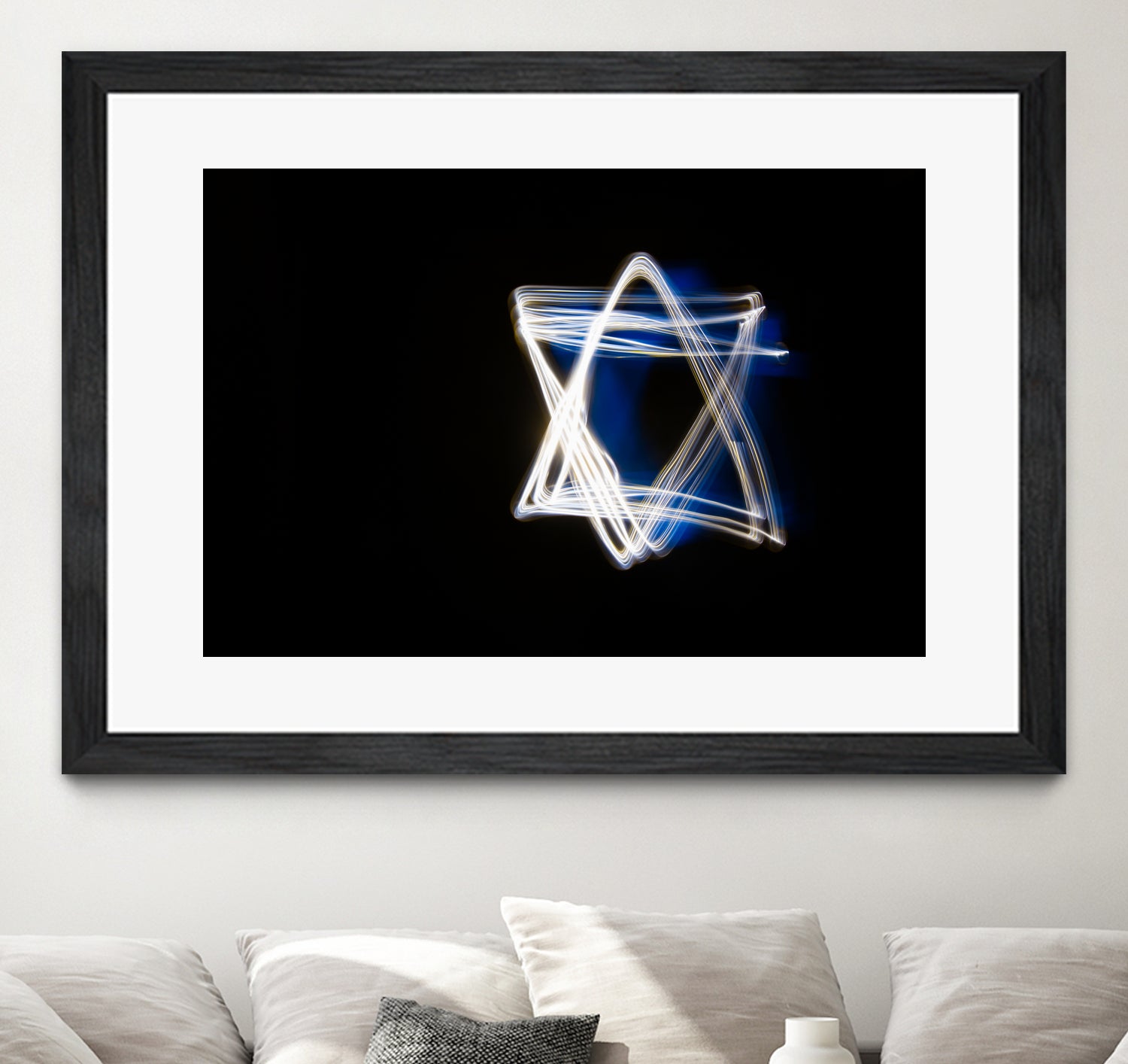 Shield of David by Maor Winetrob on GIANT ART - blue processing/programming