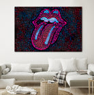 Rolling Sweet Mouth by Christian Velazquez on GIANT ART - pink digital painting