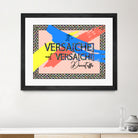 It's Versace not Versaci by Oksana Pinchuk on GIANT ART - orange digital painting