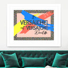 It's Versace not Versaci by Oksana Pinchuk on GIANT ART - orange digital painting