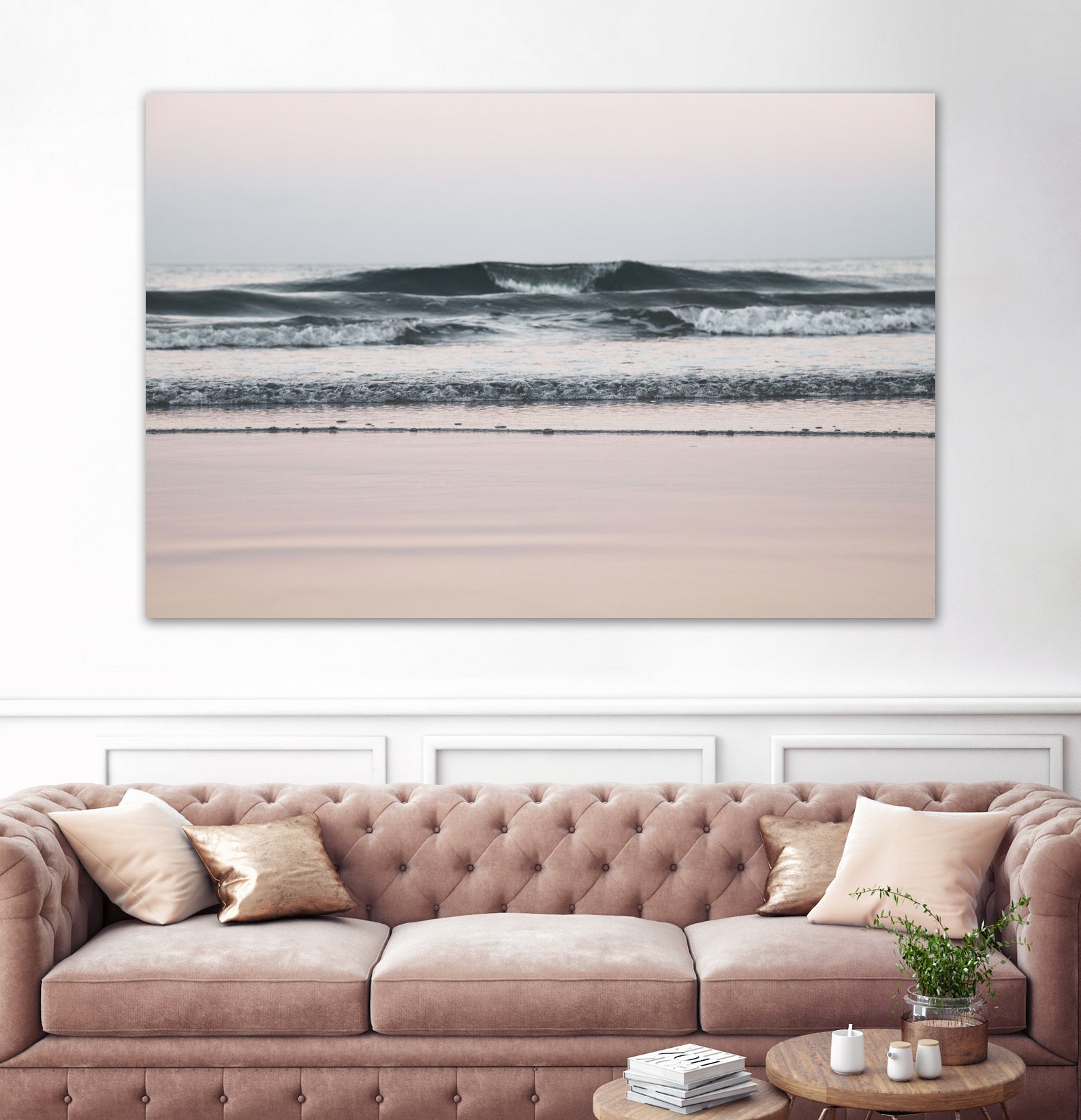 Atlantic Ocean Dream Waves 5 by Anitas Bellas Art on GIANT ART - coastal