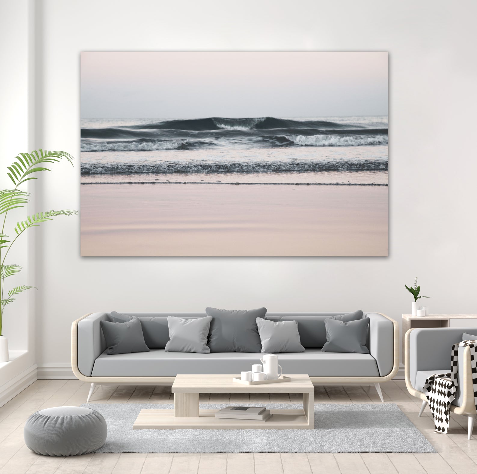 Atlantic Ocean Dream Waves 5 by Anitas Bellas Art on GIANT ART - coastal